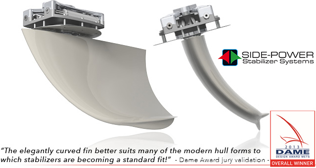side power boat stabilizer
