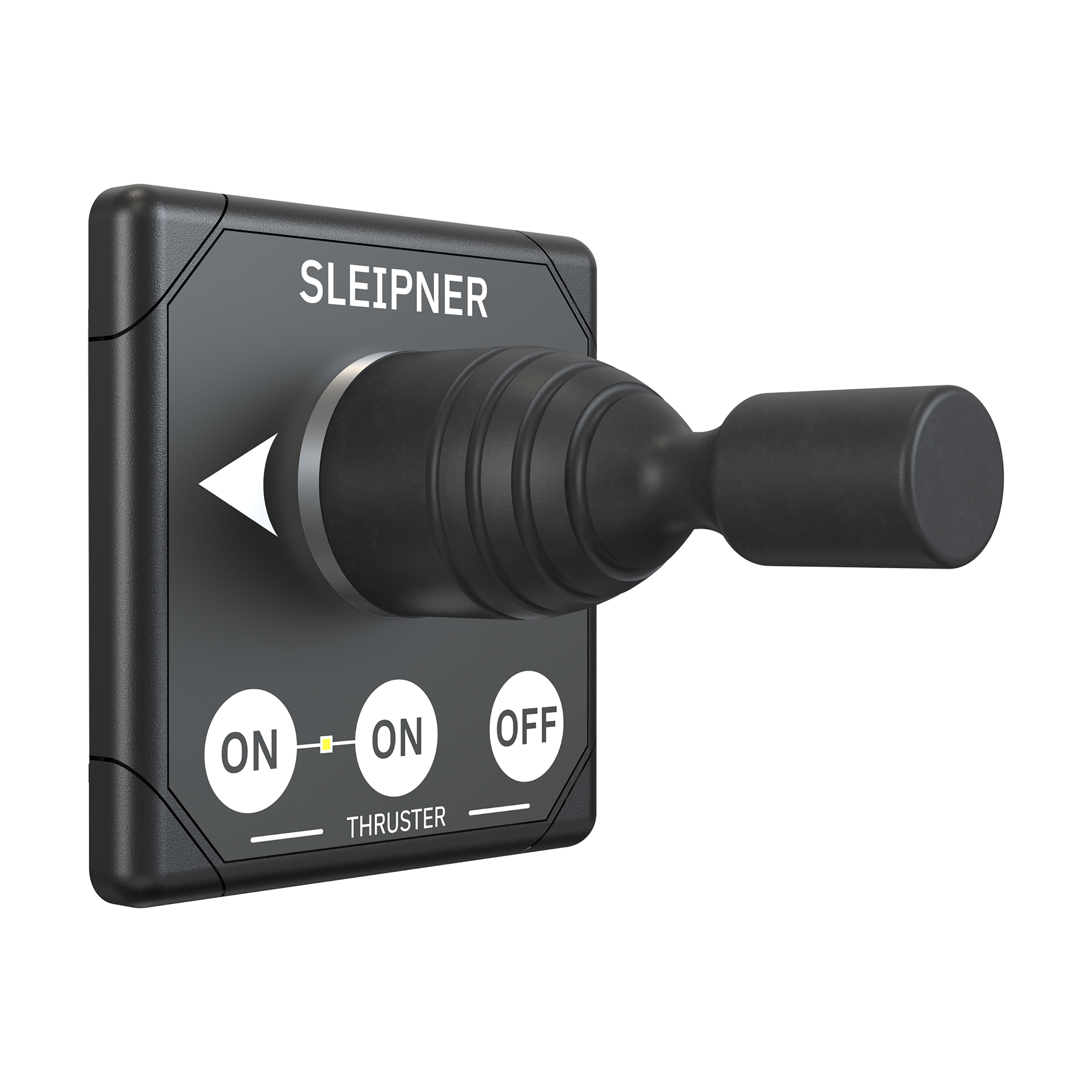 Side-Power Joystick Thruster Control, With On/Off, 12/24V Black - SM8960S