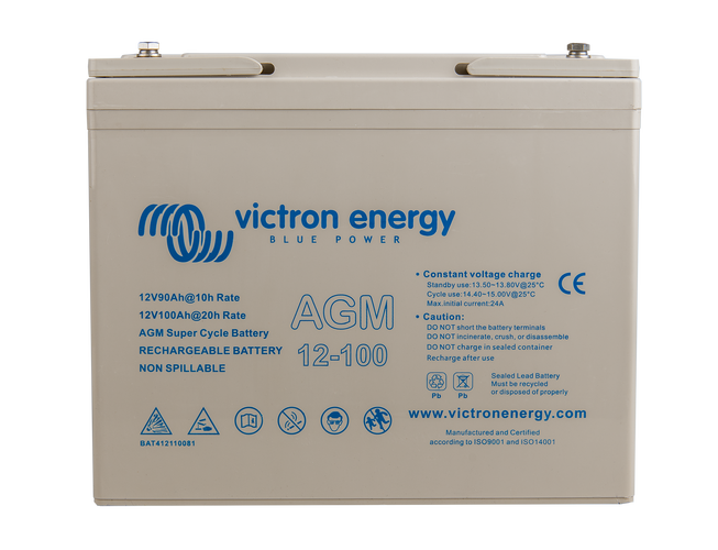 Batterie GEL 12V-110Ah à 265Ah - VICTRON ENERGY – www.misterelec.ma