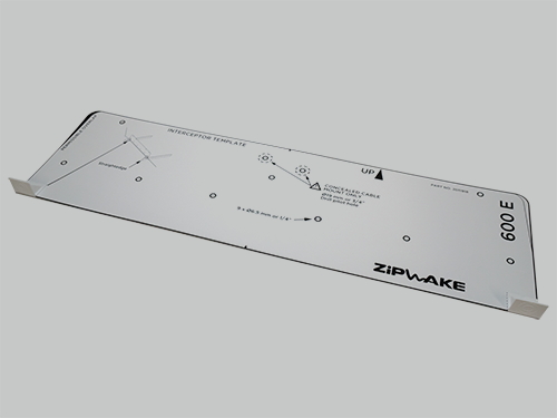 Zipwake Drill Template 600 E