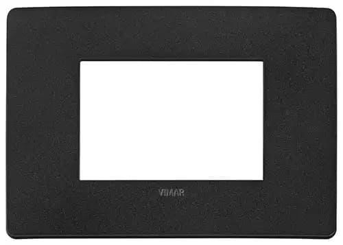 PLANA: 3M COVER PLATE, TECHNOPOLYMER, MATT BLACK product image