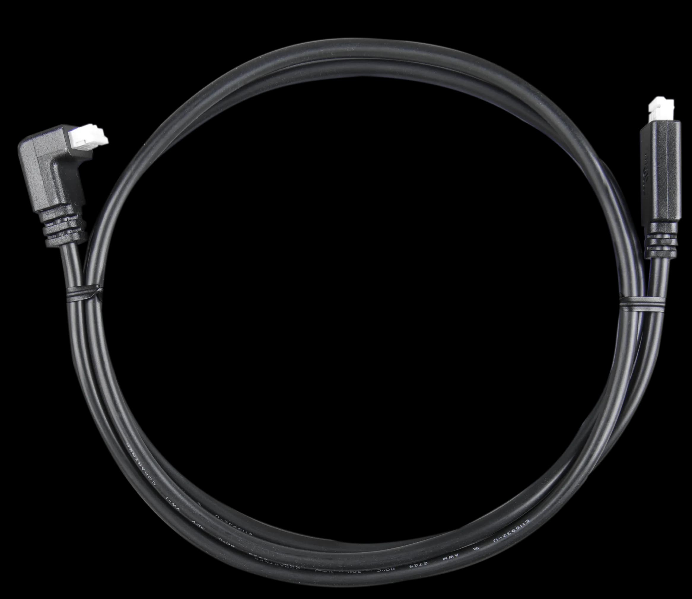 VE.Direct Cable 0.3m one side Right Angle conn product image