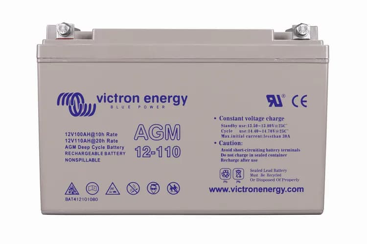 Victron AGM Deep Cycle Battery 12V, 110Ah