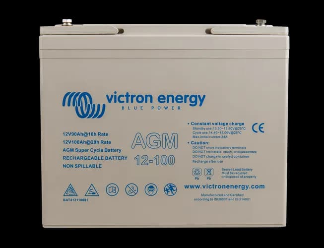Battery: AGM Super Cycle 12V/100Ah