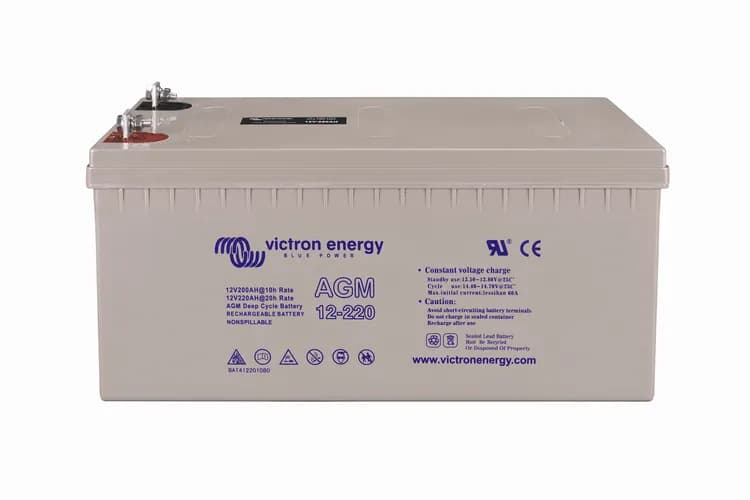 Battery: AGM Deep Cycle 12V/220Ah