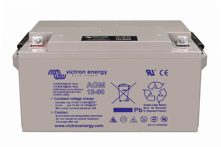 Battery: AGM Deep Cycle 12V/90Ah