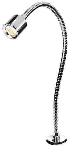 VENTURA TASK POL CHROME 1.5W 350MM, 3000K, 8-32V, IP40