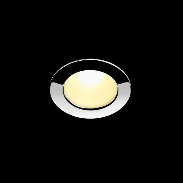 Rodi 50 Satin Steel Downlight 3000K IP40