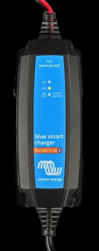 BlueSmart IP65 Charger 6V/12V 1.1A 120VAC NEMA 1-15