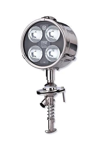 DHR180 Cabin Controlled LED Searchlight 180mm, 10-32VDC, 20W, 316SS