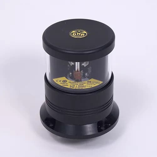 DHR40 Towing Yellow LED, Base-Mount, Black, 24V (3.1W), 2NM, IP66, 135°