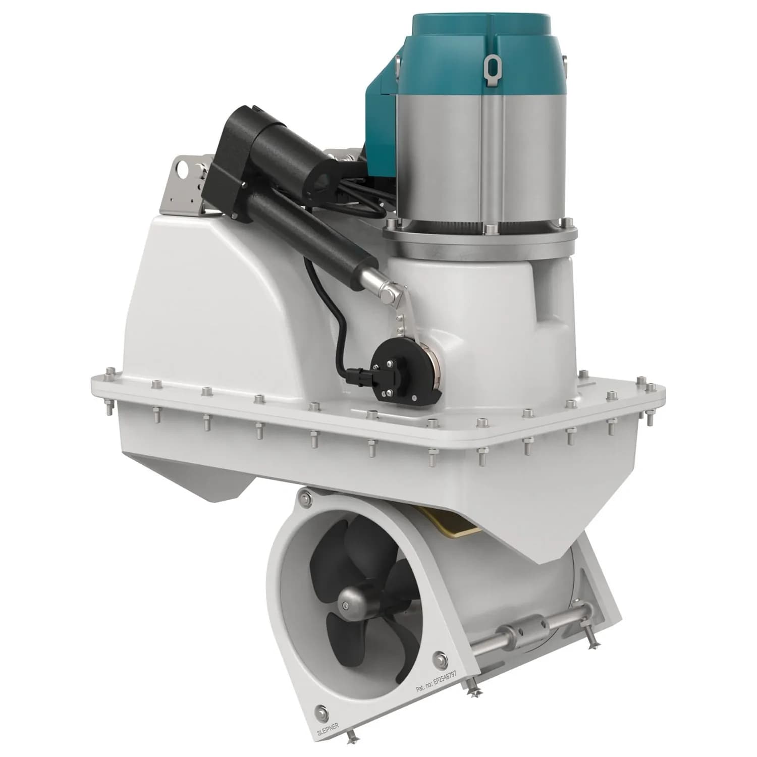 ERV170 24v E-series Retract Thruster 170kg thrust in 250mm/9.83" ID tunnel