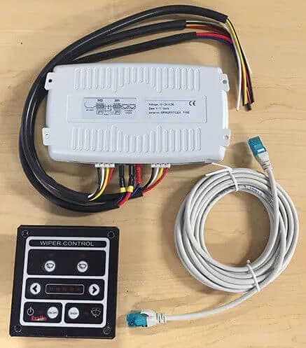 2-Wiper Control Panel Dual Voltage (12/24VDC) with High Speed