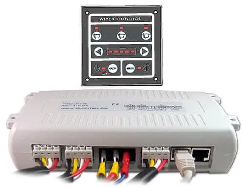 3-WIPER CONTROL PANEL 12/24VDC WITH HIGH SPEED