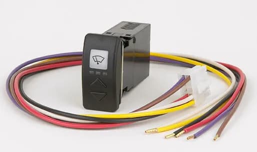 CT41 Electronic Wiper Control Switch for One Wiper, 12/24V, 6 Amp max