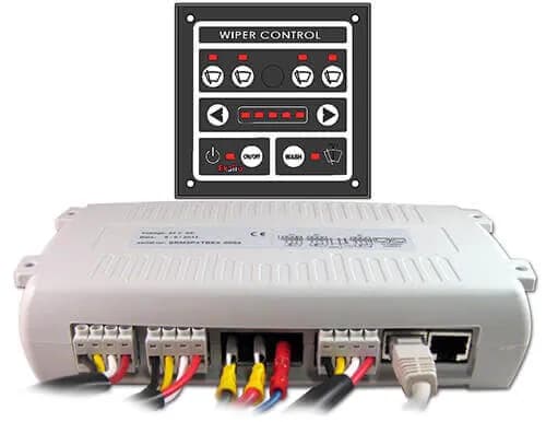 4-Wiper Control Panel, 12/24VDC With High Speed product image