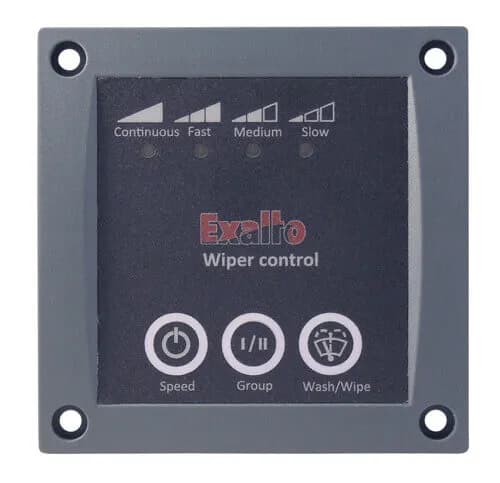 Electronic Wiper Control Panel For up to 4 Roca (or similar) wiper motors, 12/24V product image