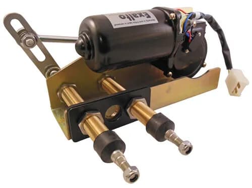 Wiper Motor 255BS, 24V/55Nm For 65mm (2-1/2") Bulkheads