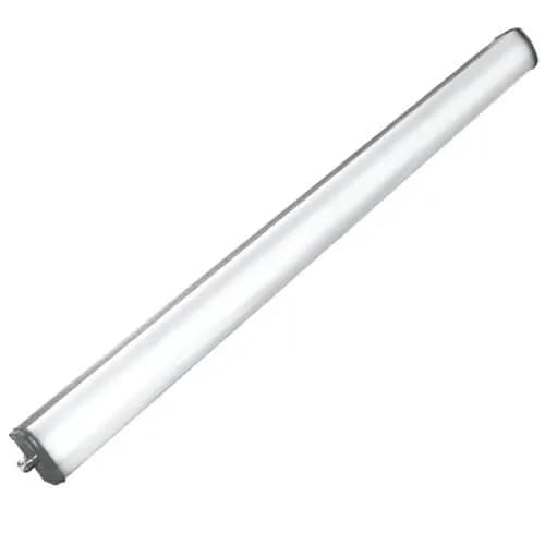IMTRA 4' Linear HO Marine LED Fixture, 120-277V 100W, 180°, Grey, IP67, Includes SS Bracket