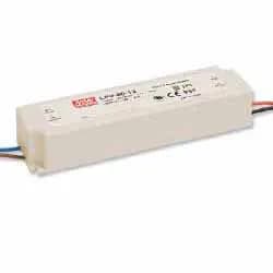 LED Converter:  90-264VAC to 24VDC, 100W 
