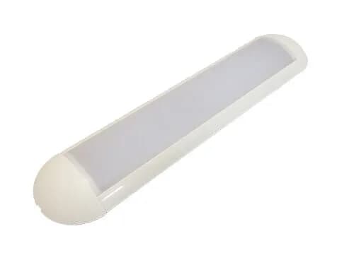 F-30.1 Stream, White, Warm White LED, 24VDC Surface-Mount Linear Fixture, 15" Length, IP40