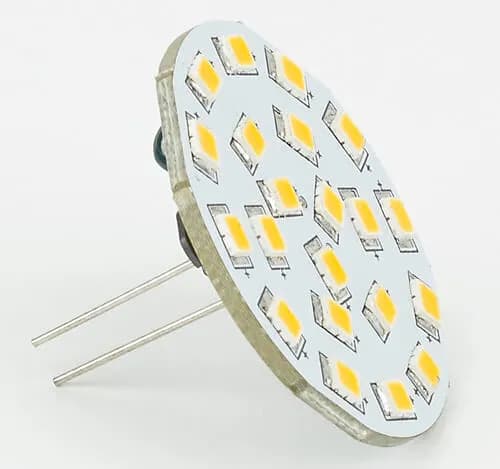 Corona GU4 LED Bulb, Back-Pin, 10-30VDC, 21 x LED, Warm White, Bulk-Packaging product image