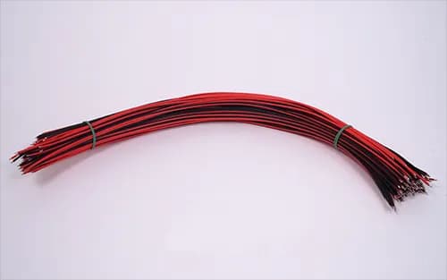 Connector for 2-Conductor Std LED Tape Light with 18" Wire Leads