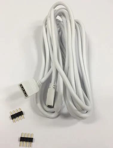 RGB 5M Extension Cable with 4-Pin Connectors to lengthen one leg of Y-Connector