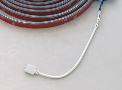RGB 4-Pin Male Connector, 6" Connects RGB Tape Light to Controller product image