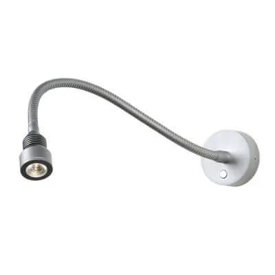 Prohn Matte Chrome Table Mount with Switch and Dimmer 300mm, Warm, 25 DEG
