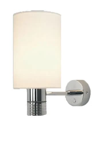 NOVA w/USB & Dim Switch, Chrome LED Wall Lamp product image