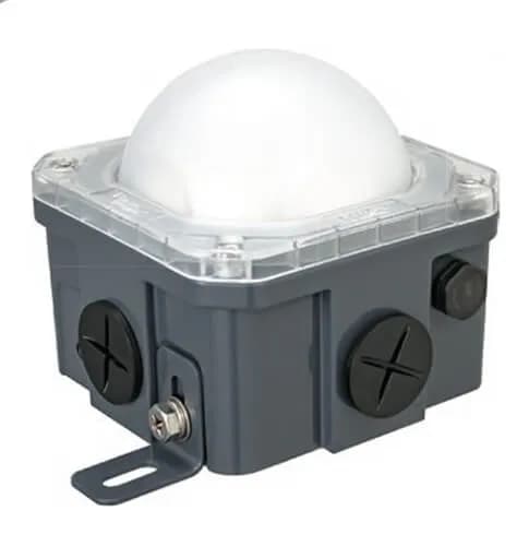 Offshore Series LED JBOX Light, 9-32vdc, 10W Alum Housing, PC Lens, Cool White LED, IP68