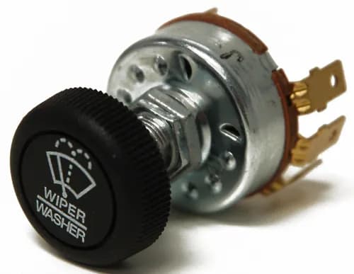 Double IMW Wiper Rotary Switch with Wash, 12-24V Do Not Use with Exalto Motors product image