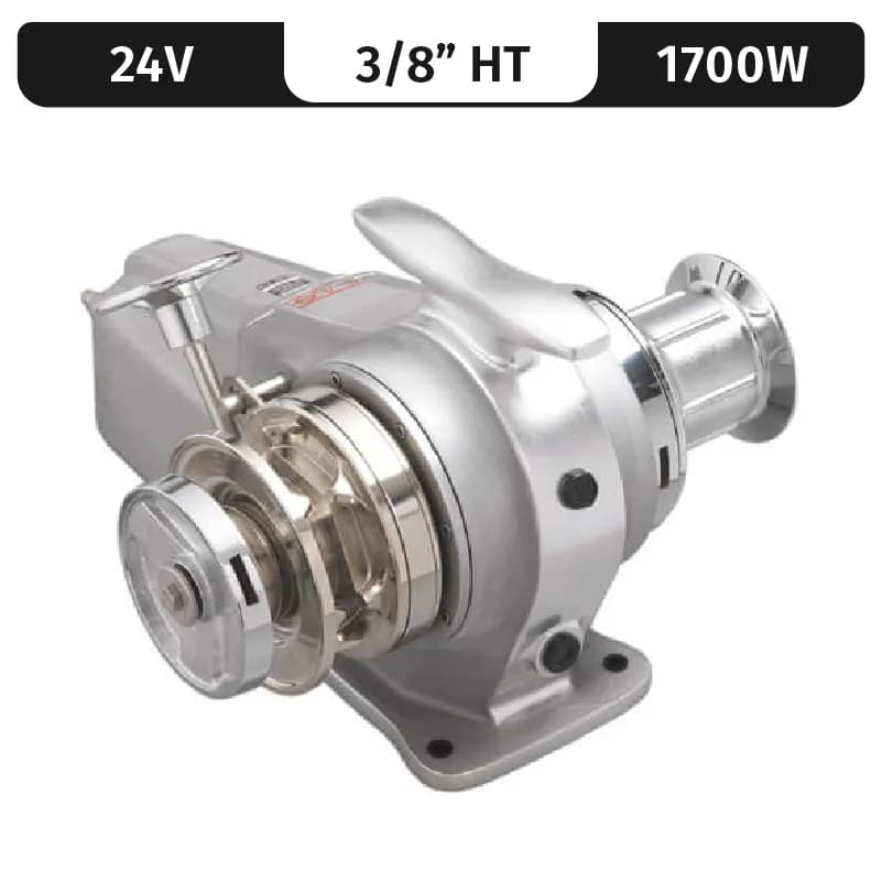 FALKON, 24VDC, 1700W, 3/8" HT GYPSY SINGLE GYPSY/SINGLE DRUM product image
