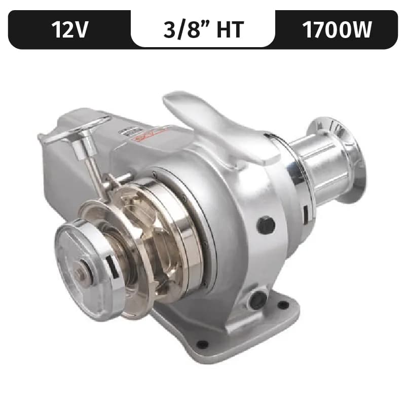 FALKON, 12VDC, 1700W, 3/8" HT GYPSY SINGLE GYPSY/SINGLE DRUM product image