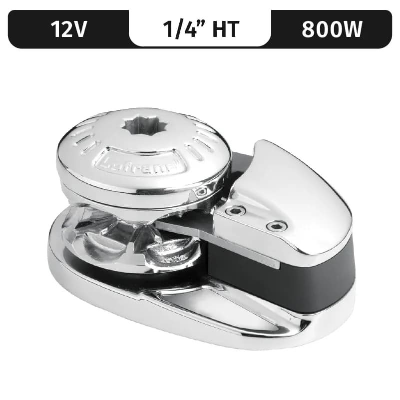 PROJECT 500/X1, 12VDC, 800W LOW-PROFILE, 1/4"HT GYPSY