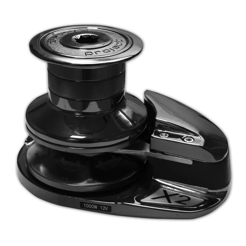 PROJECT 1000/X2, 12V, 1000W 5/16"HT GYPSY, CAPSTAN, DARK VERSION