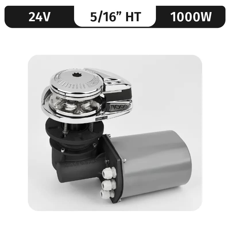 PROJECT 1000/X2, 24VDC, 1000W LOW-PROFILE, 5/16"HT GYPSY