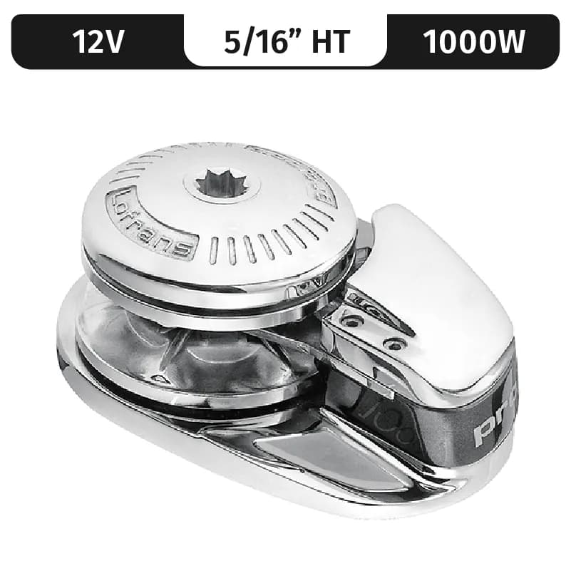 PROJECT 1000/X2, 12VDC, 1000W LOW-PROFILE, 5/16"HT GYPSY