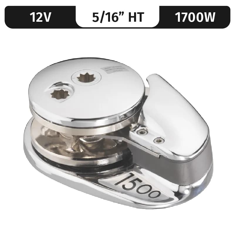 PROJECT 1500/X3, 12VDC, 1700W LOW-PROFILE, 5/16"HT GYPSY product image