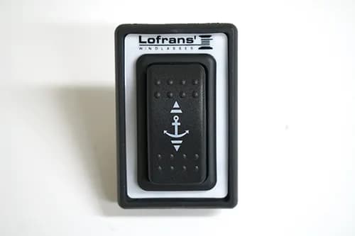 Lofrans Helm Rocker Switch with Up/Down Faceplate