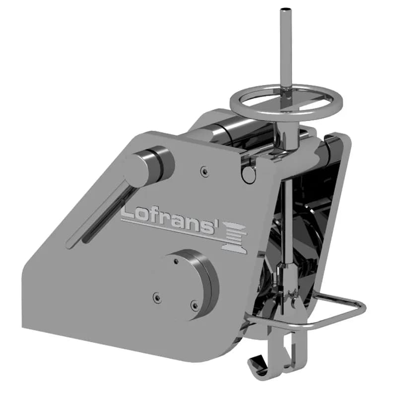 Chain Roller-Stopper w/ Tensioner Claw, SS, 14-16mm ISO/DIN/STUD