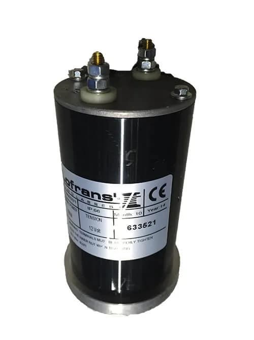 MOTOR 12V/800W 2-TERMINAL W/ STUDS ON END CAP #1231B