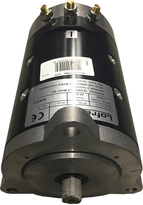 Electric motor 1500 W 12 V, #418c  product image