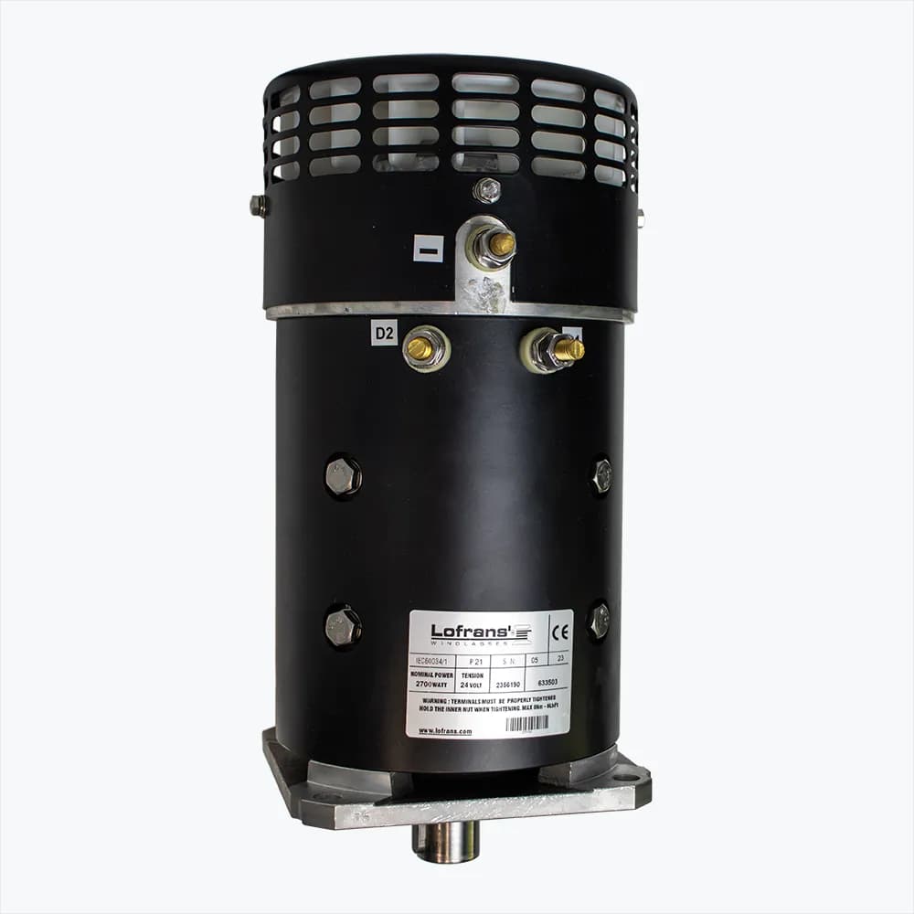 Electric motor 2700 W 24 V, #433, 3-terminal  product image