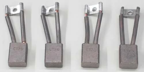 Brushes for motor 1200W 12V NEW STYLE, #BK33607 Set of 4 product image