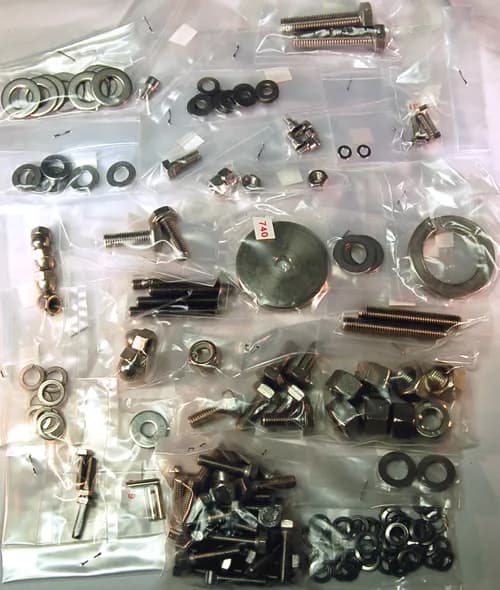 Kit B - Screw&Nuts for Vertical Ercole/T.3500 