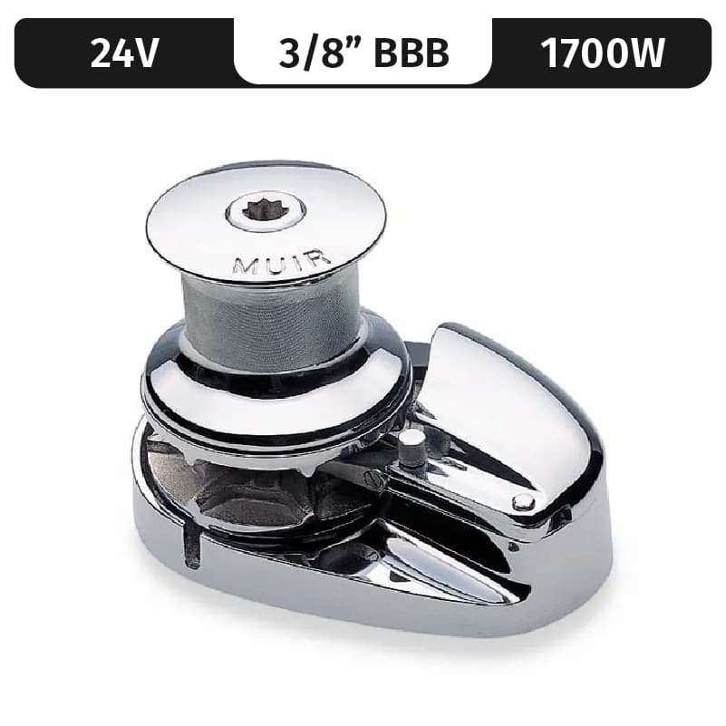 Storm VRC3500, Stainless Steel, 24V, 1700W Capstan, Vert. Rope/Chain Windlass f/ 3/8"BBB product image