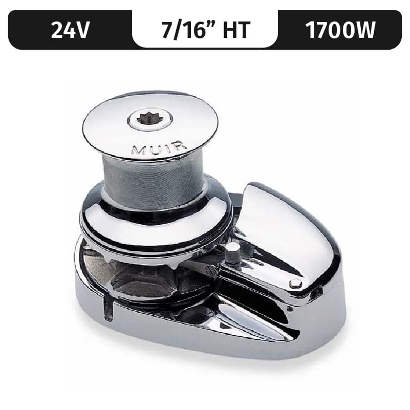 Storm VRC3500, Stainless Steel, 24V, 1700W Capstan, Vert. Rope/Chain Windlass f/ 7/16"HT product image