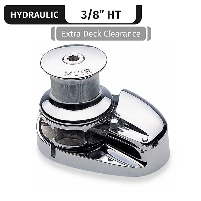 Storm VR3500, Stainless Steel, Hydraulic Capstan, Vert. Rope/Chain Long Shaft 3/8"HT product image